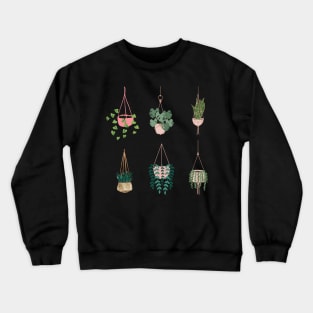 Hanging Planters For Pot Head Crewneck Sweatshirt